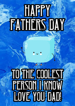 Funny Fathers Day Card 57 Daddy Cool Funny Fathers Day Card 57 Daddy Cool