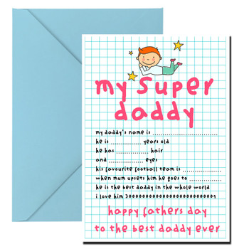 Funny Fathers Day Card 84 I Love My Daddy Funny Fathers Day Card 84 I Love My Daddy