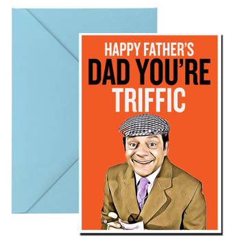 Funny Fathers Day Card 88 Dad, Youre Triffic Funny Fathers Day Card 88 Dad, Youre Triffic