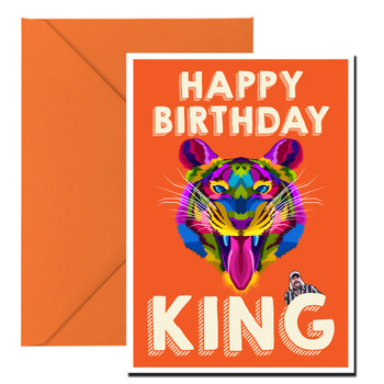 Happy Birthday You Tiger Birthday Card Happy Birthday You Tiger Birthday Card