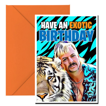 Have An Exotic Birthday Birthday Card Have An Exotic Birthday Birthday Card