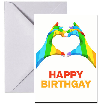Happy Birthgay 3 Gay Lgbt Birthday Card