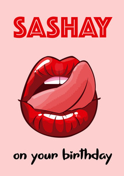 Sashay On Your Birthday 2 Gay Lgbt Birthday Card