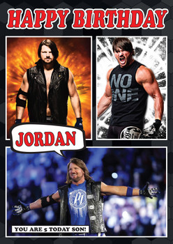 Aj Styles New Design 1 Ke Son! Birthday Card Aj Styles New Design 1 Ke Son! Birthday Card
