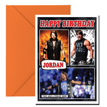 Aj Styles New Design 1 Ke Son! Birthday Card Aj Styles New Design 1 Ke Son! Birthday Card