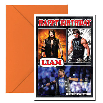 Aj Styles New Design 1 Ke Birthday Card Aj Styles New Design 1 Ke Birthday Card