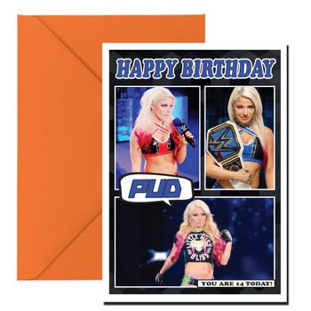 Alexa Bliss New Design 1 Ke Birthday Card