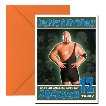 Big Show 1 Wwe Birthday Card Big Show 1 Wwe Birthday Card