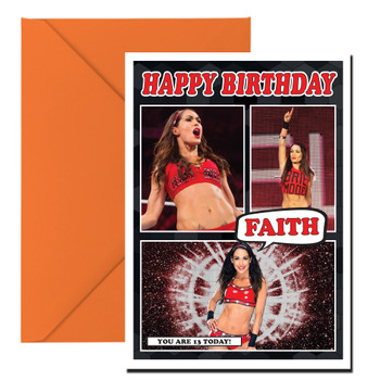 Brie Bella New Design 1 Ke Birthday Card