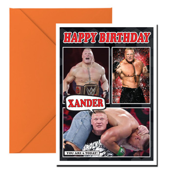 Brock Lesnar New Design 1 Ke Birthday Card Brock Lesnar New Design 1 Ke Birthday Card