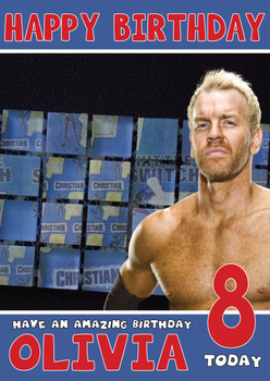 Christian 1 Wwe Birthday Card Christian 1 Wwe Birthday Card