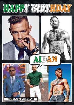 Conor Mcgregor New Design 4 Ke Birthday Card