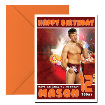 Daniel Bryan 2 Wwe Birthday Card