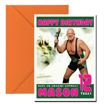 Dave Finlay Wwe Birthday Card Dave Finlay Wwe Birthday Card