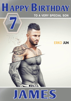 Erko Jun Sports Birthday Card