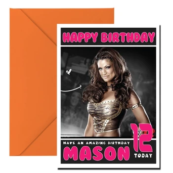 Eve Torres Wwe Birthday Card