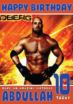 Goldberg Wwe Birthday Card Goldberg Wwe Birthday Card