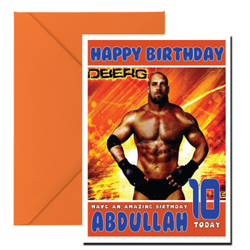Goldberg Wwe Birthday Card Goldberg Wwe Birthday Card