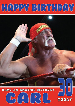 Hulk Hogan 1  Wwe Birthday Card