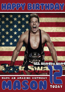 Jack Swagger Wwe Birthday Card