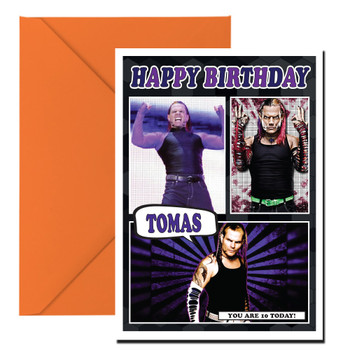 Jeff Hardy New Design 1 Ke Birthday Card Jeff Hardy New Design 1 Ke Birthday Card