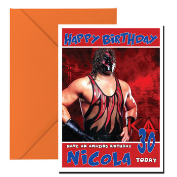 Kane 3 Wwe Birthday Card Kane 3 Wwe Birthday Card