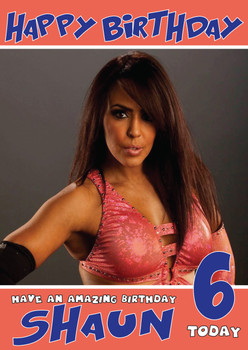 Layla Wwe Birthday Card Layla Wwe Birthday Card