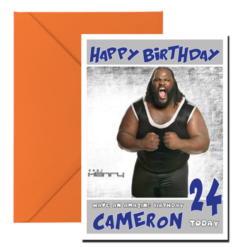 Mark Henry Wwe Birthday Card