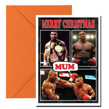 Mike Tyson Boxing Personalised Birthday Card Christmas!