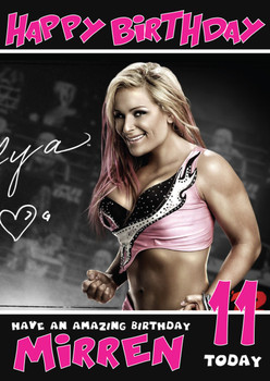 Natalya Wwe Birthday Card Natalya Wwe Birthday Card