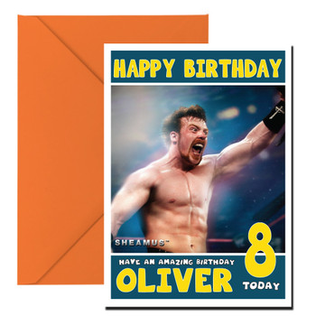 Sheamus Wwe Birthday Card Sheamus Wwe Birthday Card