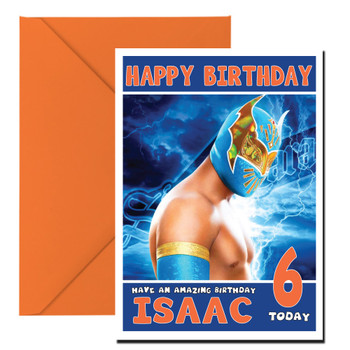 Sin Cara 1 Wwe Birthday Card