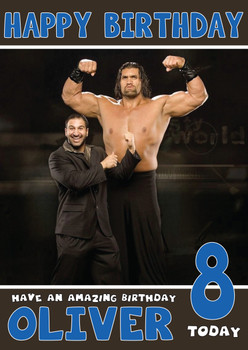 The Great Khali 1 Wwe Birthday Card