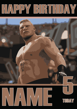 Wwe 2k17brock Lesnar 2017 Birthday Card Wwe 2k17brock Lesnar 2017 Birthday Card