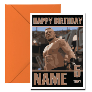 Wwe 2k17brock Lesnar 2017 Birthday Card Wwe 2k17brock Lesnar 2017 Birthday Card