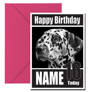 Funny Dalmation Card Birthday Card Funny Dalmation Card Birthday Card