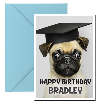 Funny Pug 15 Birthday Card Funny Pug 15 Birthday Card