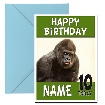 Funny Monkey 3 (2) Birthday Card