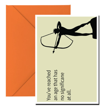 Age Of No Significance Birthday Card Age Of No Significance Birthday Card