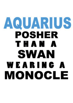 Aquarius Birthday Card