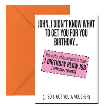 Birthday Voucher Birthday Card Birthday Voucher Birthday Card