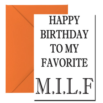 Happy Birthday Milf Birthday Card Happy Birthday Milf Birthday Card