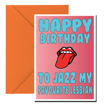 Happy Birthday To My Favourite Lesbian Birthday Card Happy Birthday To My Favourite Lesbian Birthday Card
