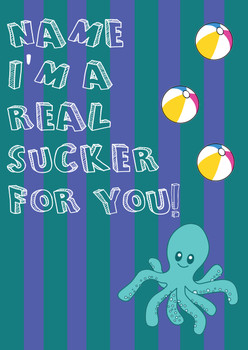 I'm A Real Sucker For You Birthday Card I'm A Real Sucker For You Birthday Card
