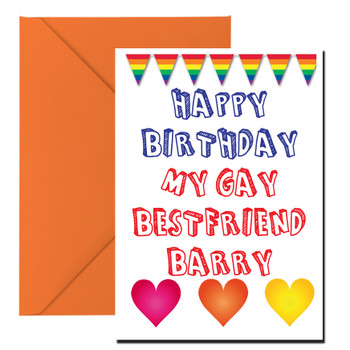 My Gay Bestfriend Birthday Card My Gay Bestfriend Birthday Card