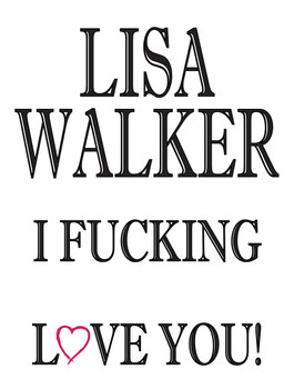 Name I Fucking Love You Birthday Card Name I Fucking Love You Birthday Card