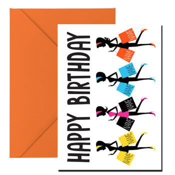 Shopping Bag Birthday Card