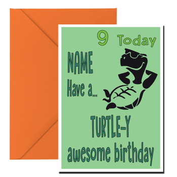 Turtle-Y Awesome Birthday Card