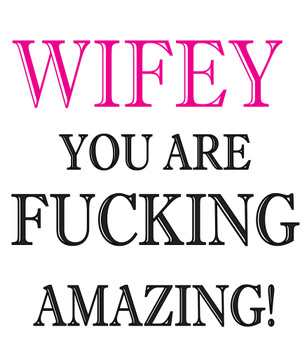 Wifey You Are Fucking Amazing Birthday Card Wifey You Are Fucking Amazing Birthday Card