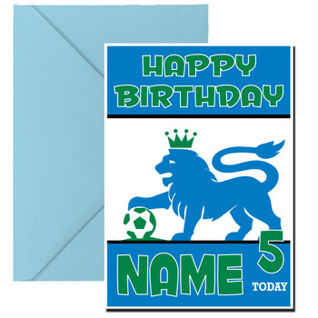 Personalised Retro Fa Cup Logo Football Birthday Card Personalised Retro Fa Cup Logo Football Birthday Card